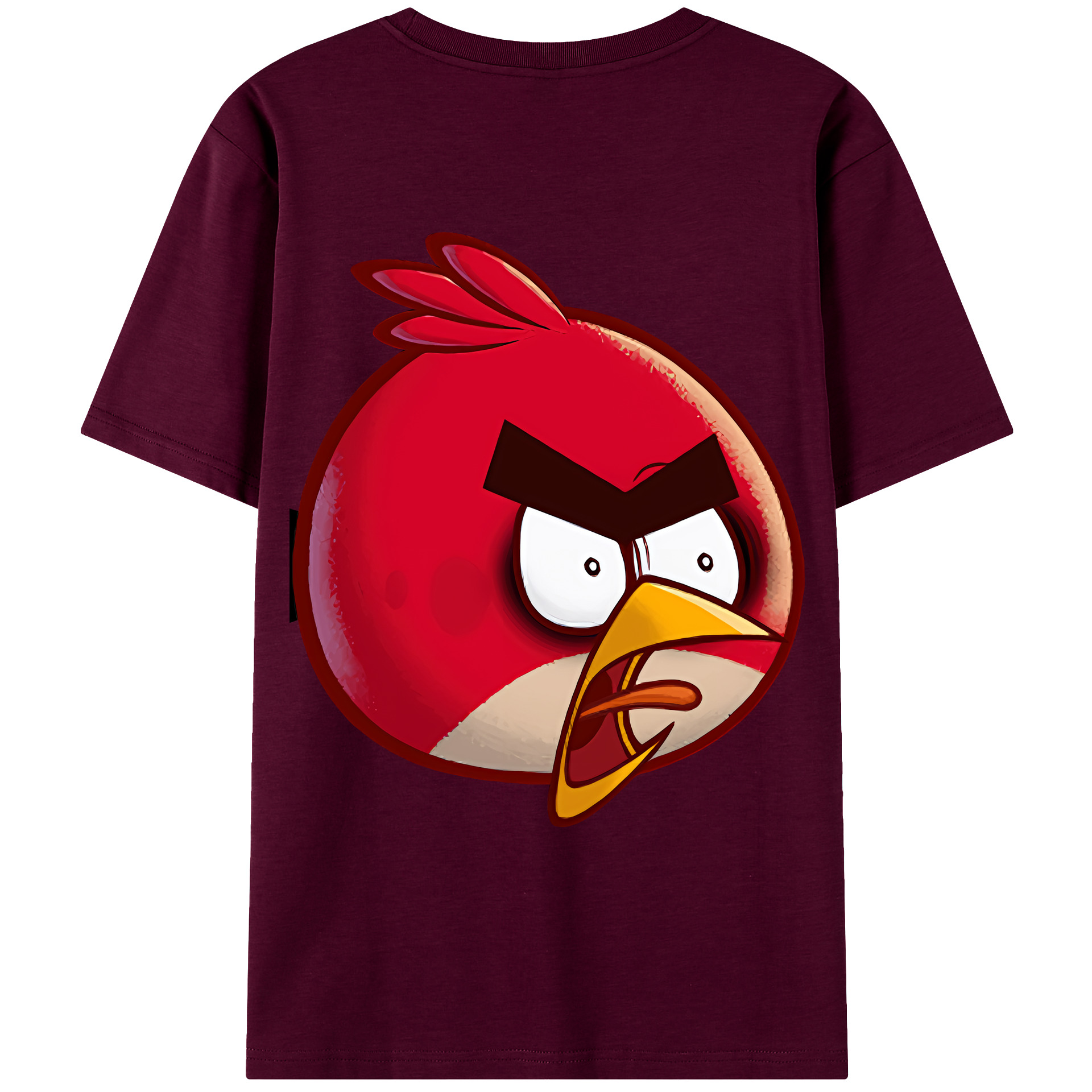 （画像用） Angry Birds アングリーバード レディース半袖Tシャツ(バックプリント)
